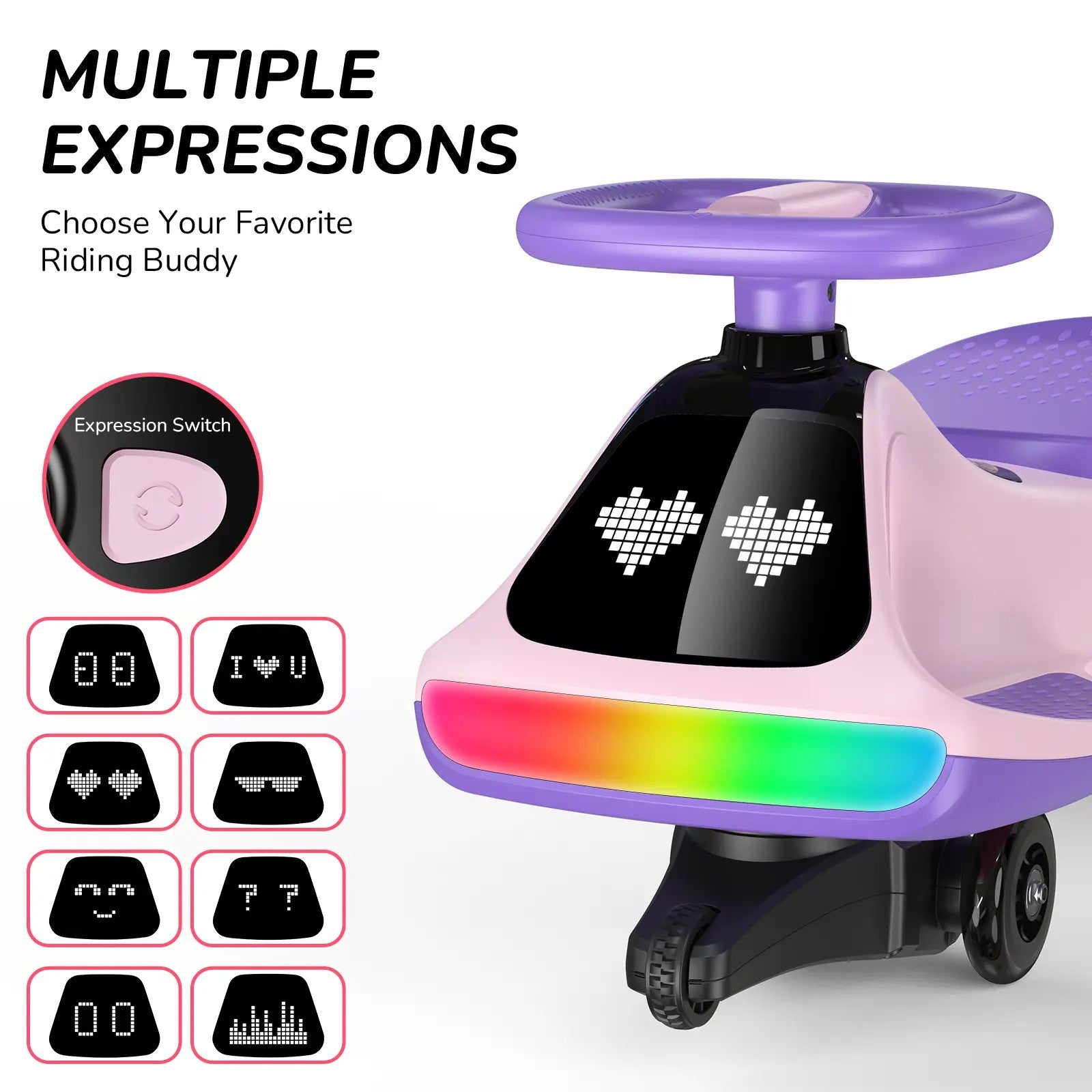 12V Electric Wiggle Car for Kids